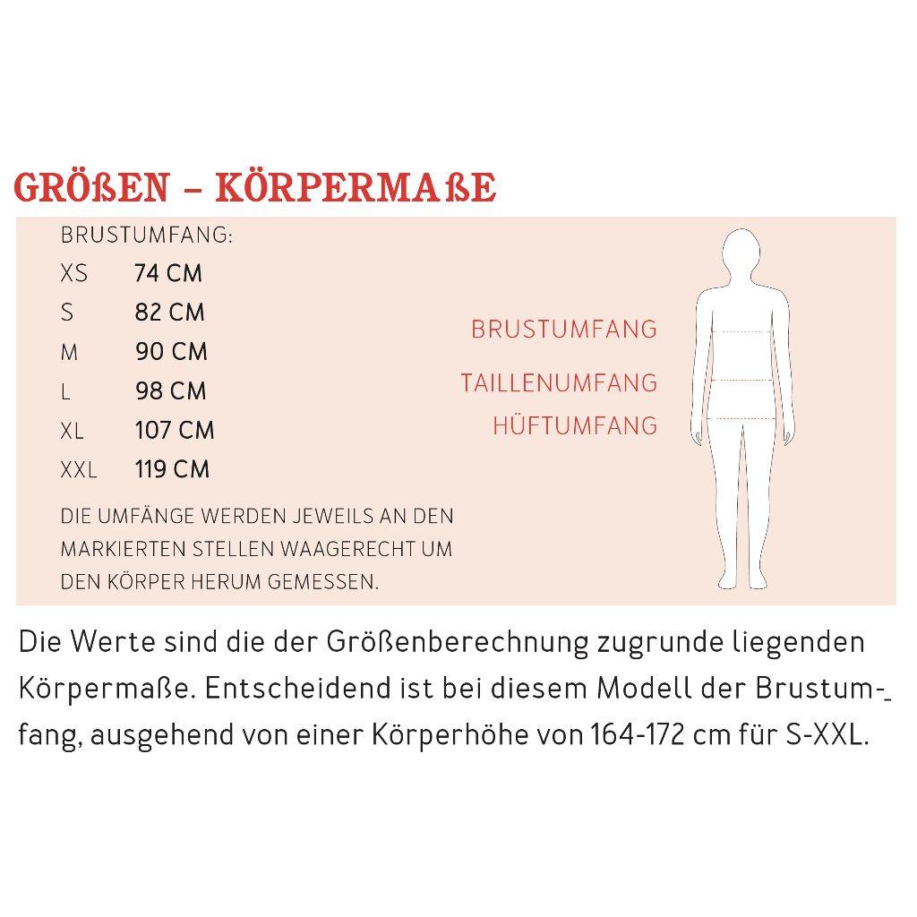 Papierschnittmuster Top Frau Hennie XS-XXL